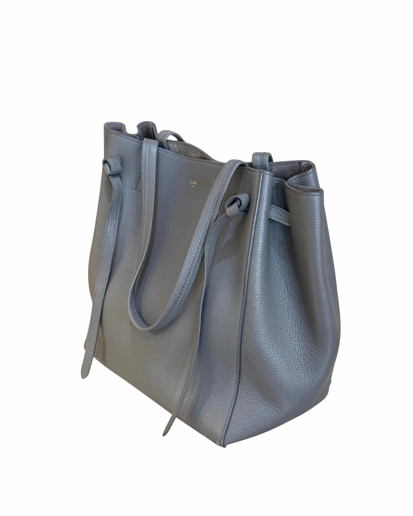 CELINE CABAS PHANTOM IN PELLE GRIGIA