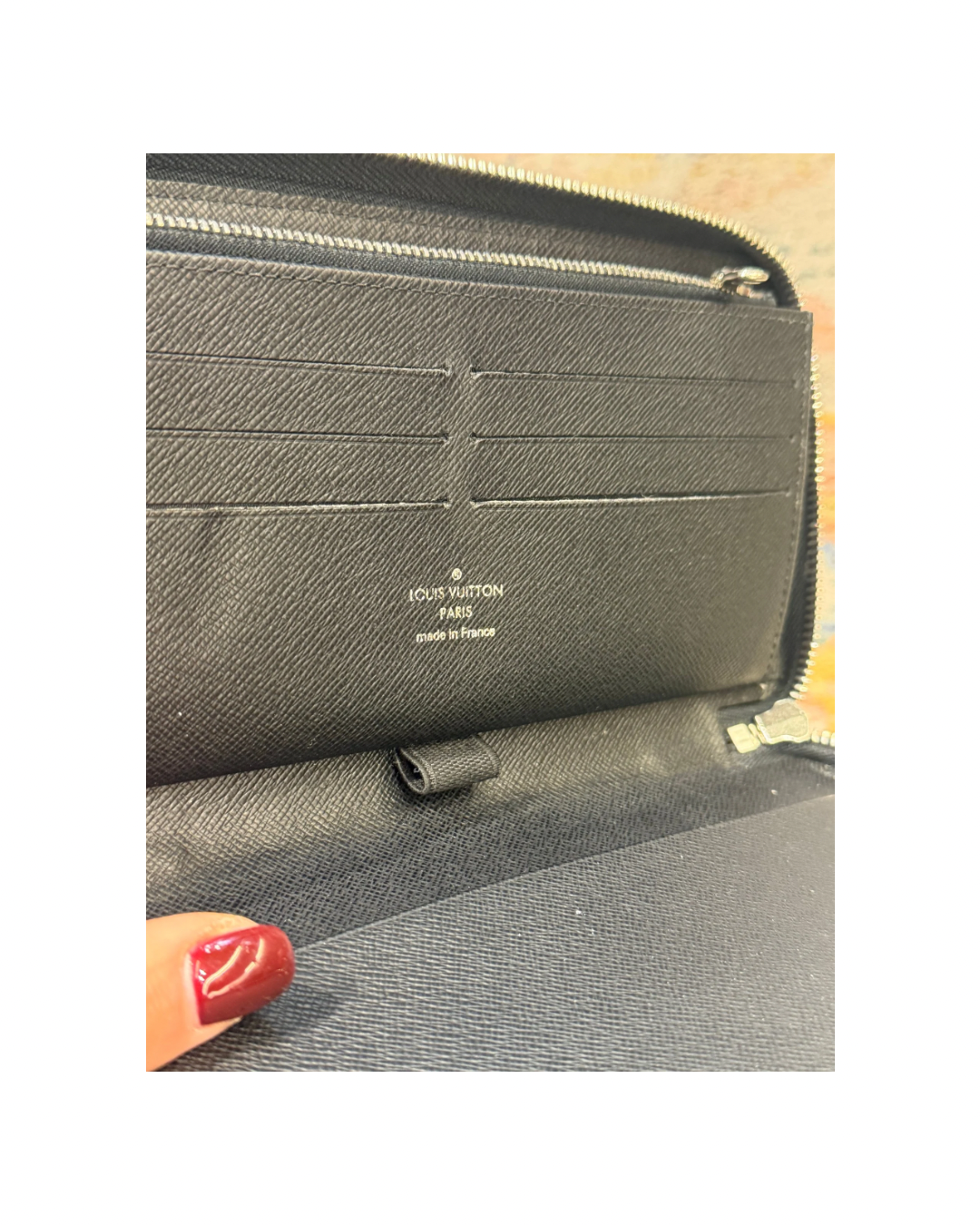 PORTAFOGLIO ZIPPY PELLE EPI NERO LOUIS VUITTON