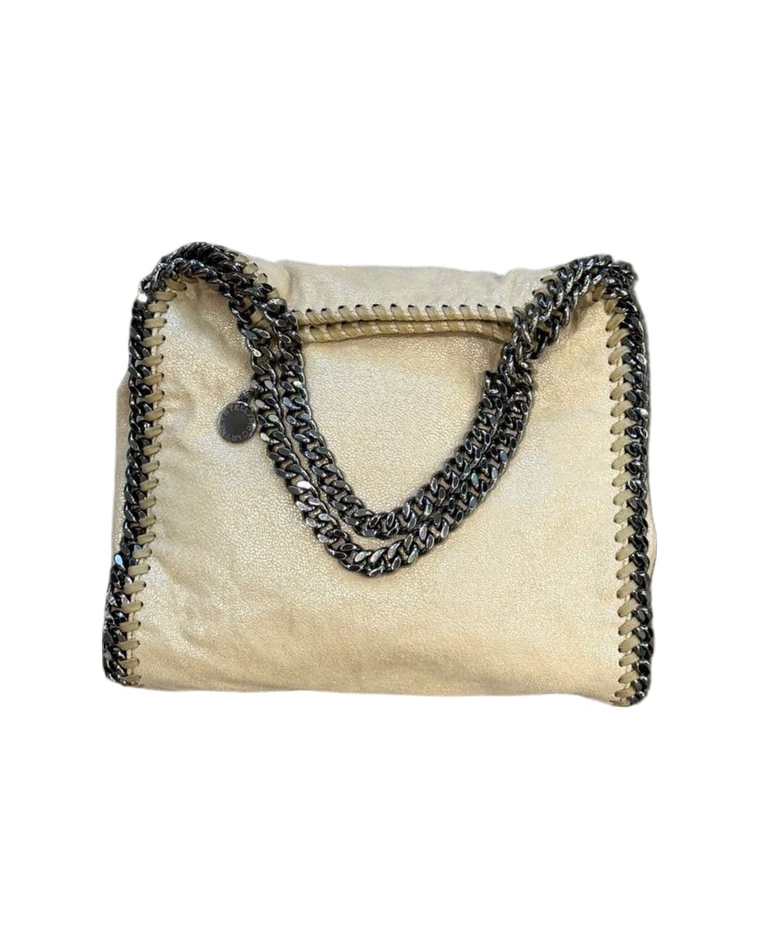 MINI STELLA MCCARTNEY FALABELLA COLOR BURRO
