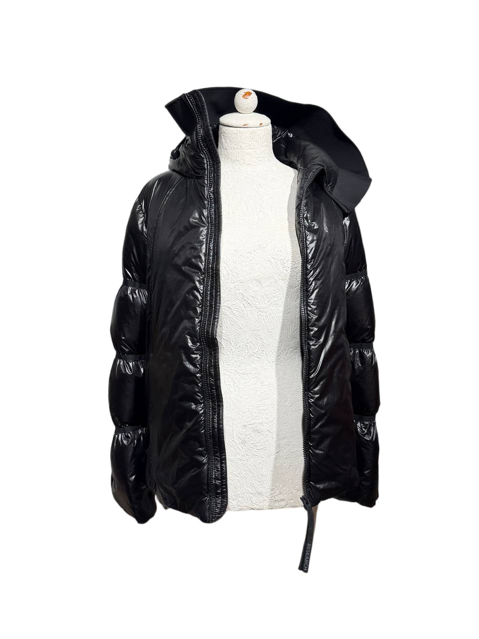 PIUMINO COLMAR ORIGINALS NERO CON CAPPUCCIO Tg 42