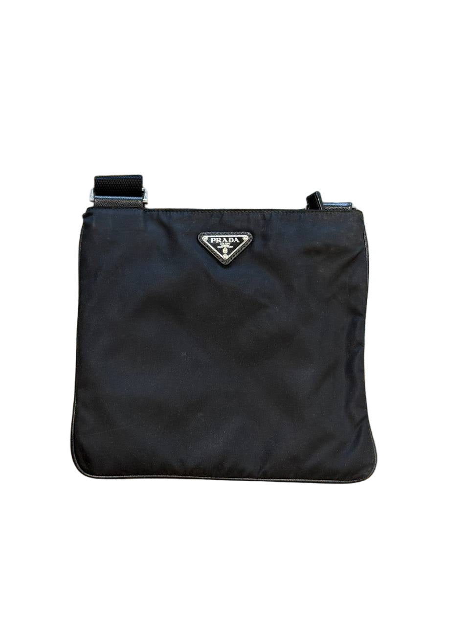 TRACOLLA PRADA NYLON NERA