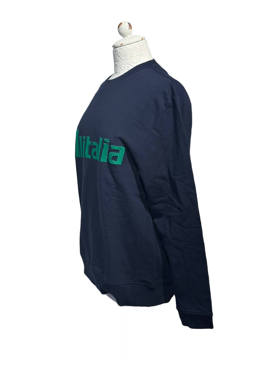 FELPA ALBERTA FERRETTI ALITALIA BLU NAVY Tg S