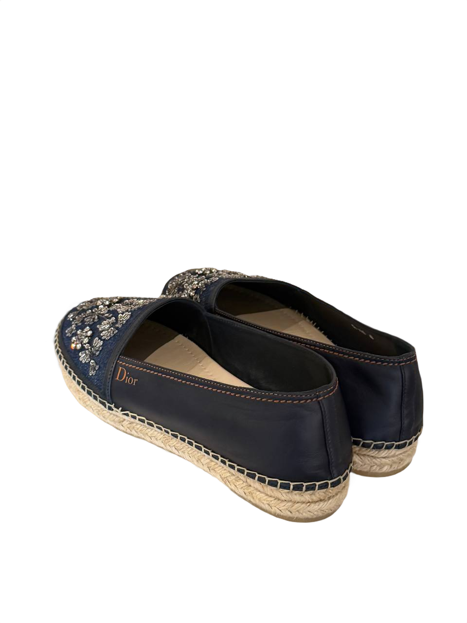 ESPADRILLAS CHRISTIAN DIOR  DENIM PERLINE Nr 40