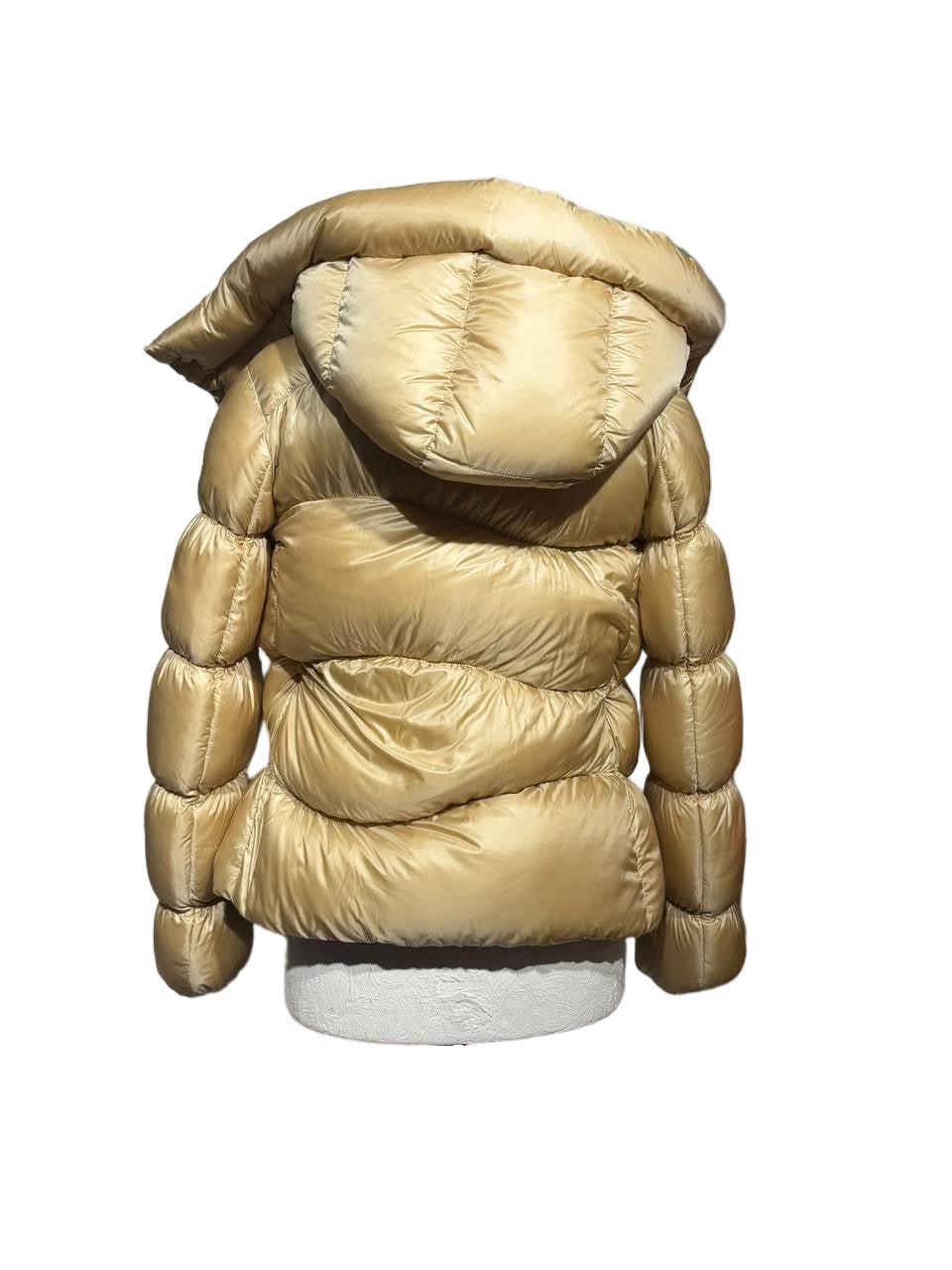 PIUMINO SHINY ULTRALIGHT ADD BEIGE/ORO ORO Tg 40