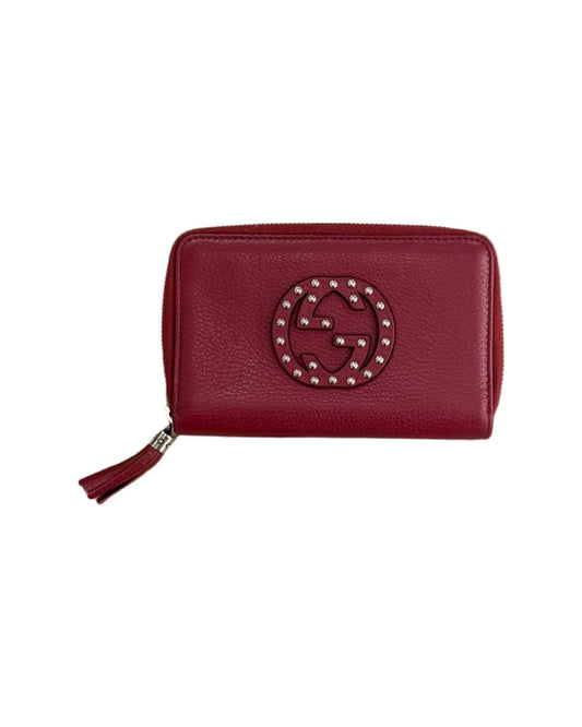 PORTAFOGLIO BLONDIE GUCCI PELLE ROSSO/ BORDEAUX