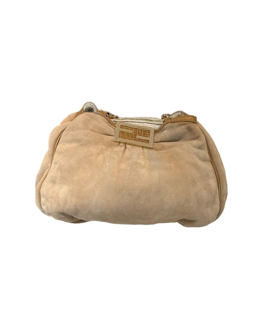 FENDI MIA CAMOSCIO BEIGE INTERNO MONTONE