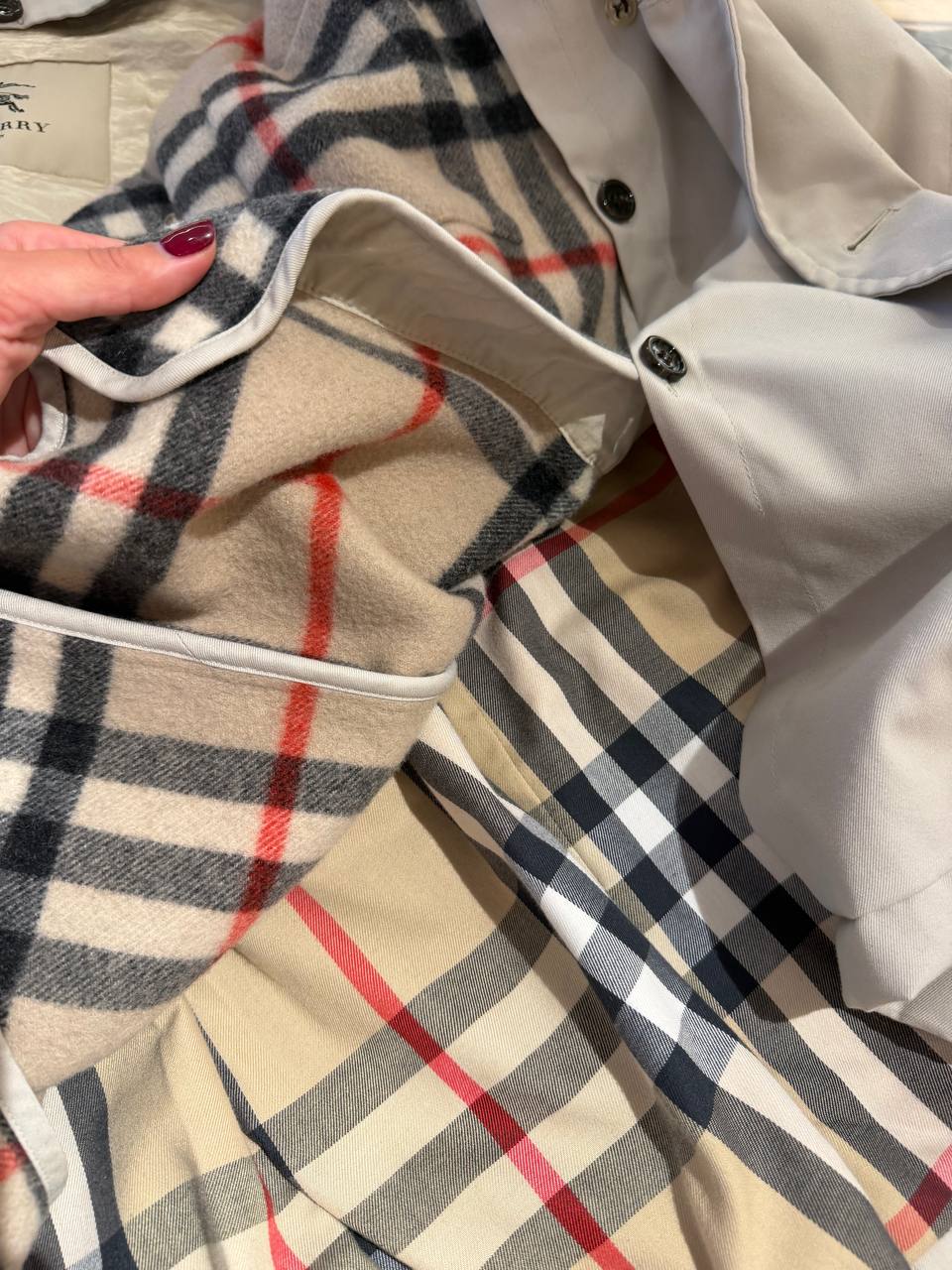 IMPERMEABILE BURBERRY UOMO CON GILET RIMOVIBILE Tg 48