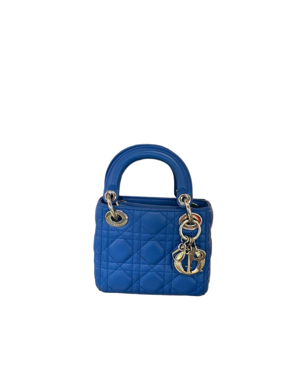 MICRO LADY DIOR BLU ELETTRICA