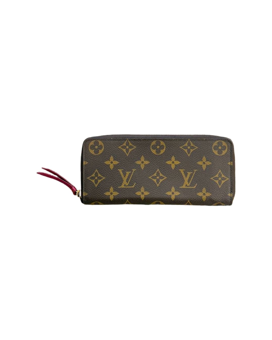PORTAFOGLIO MONOGRA CLEMENCE LOUIS VUITTON INTERNO CILIEGIA