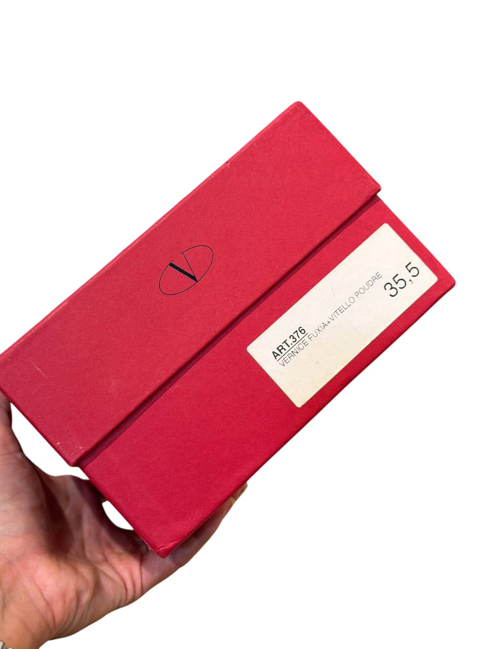 VALENTINO GARAVANI ROCKSTUD BALLERINA FUXIA Nr 35.5
