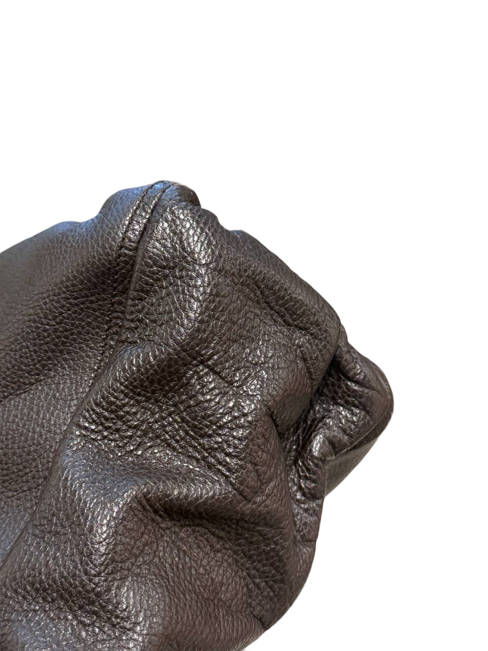 SHOPPER GUCCI ABBEY D-RING TESTA DI MORO PELLE