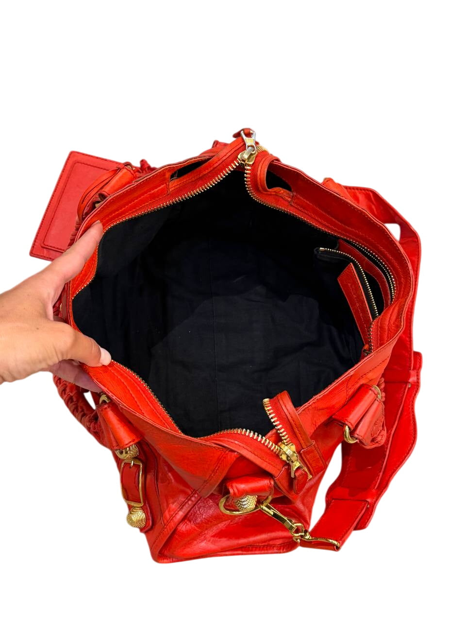 BALENCIAGA CITY MEDIA COLOR ARAGOSTA