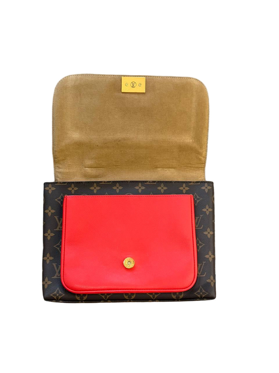 MARIGNAN RIFINITURE ROSSE LOUIS VUITTON MONOGRAM