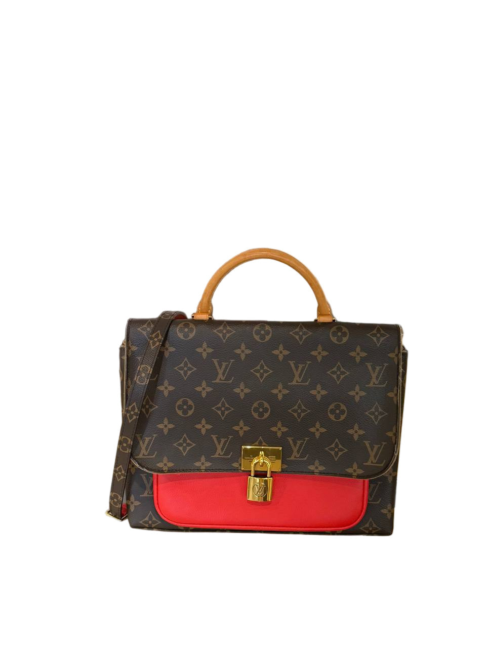 MARIGNAN RIFINITURE ROSSE LOUIS VUITTON MONOGRAM
