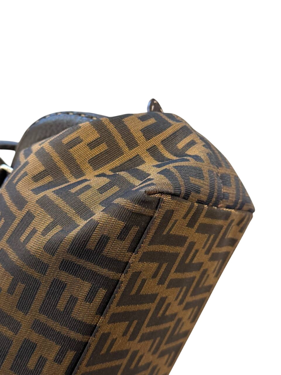 BORSA FENDI ZUCCA CANVAS E PELLE