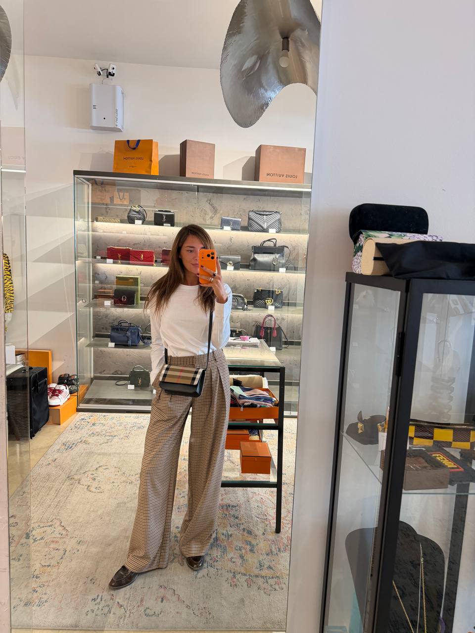 TRACOLLA BURBERRY CHECK E RIFINITURE NERE