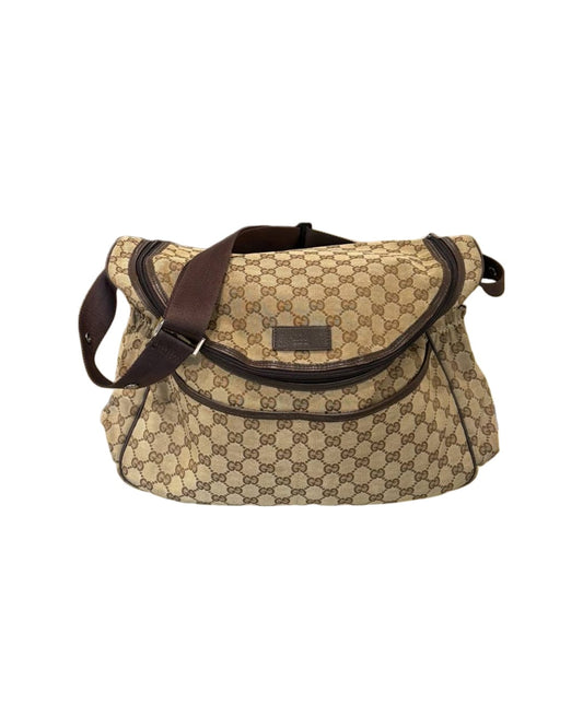 DIAPER BAG FASCIATOIO GUCCI GG SUPREME