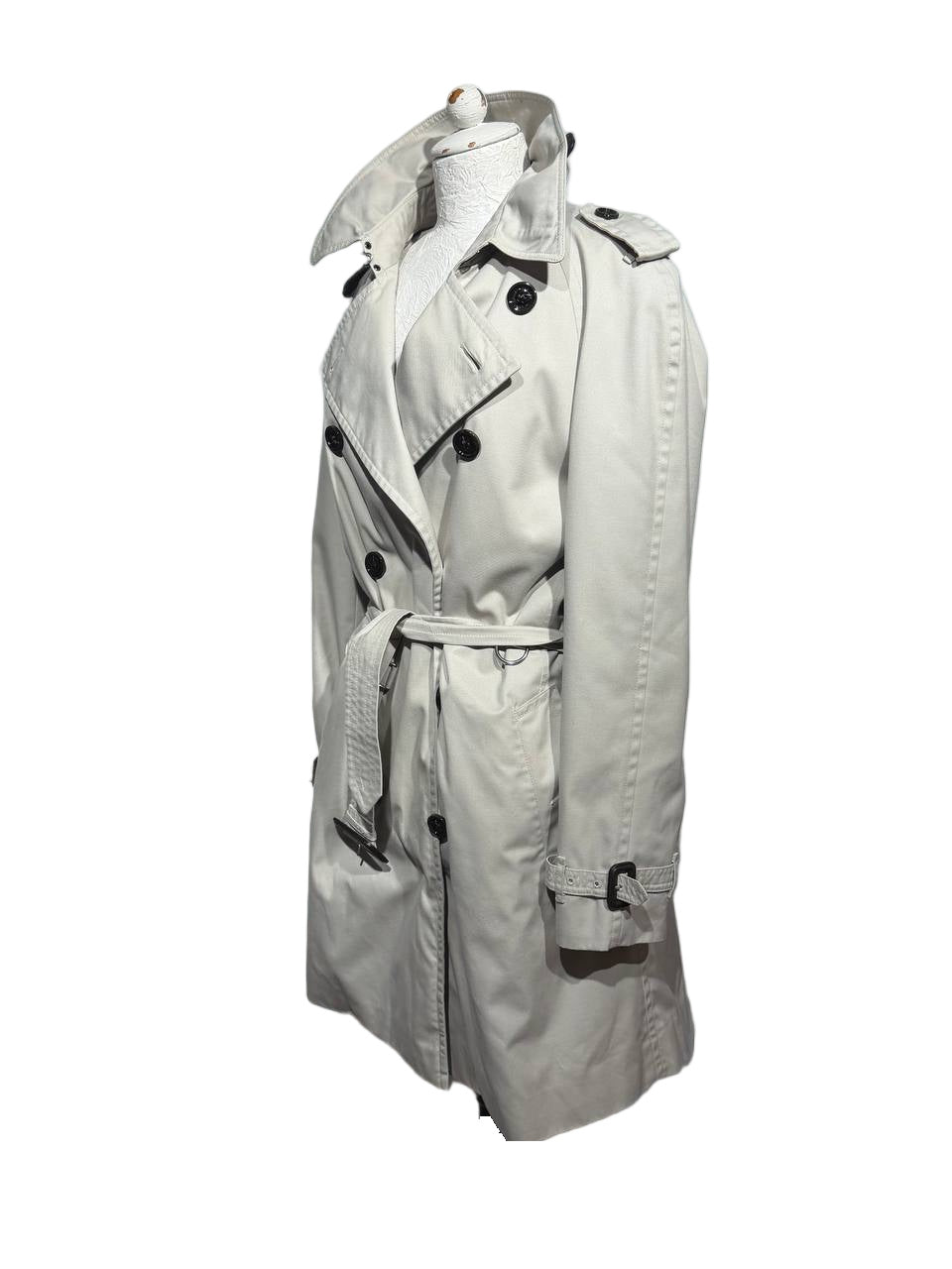 IMPERMEABILE BURBERRY UOMO CON GILET RIMOVIBILE Tg 48