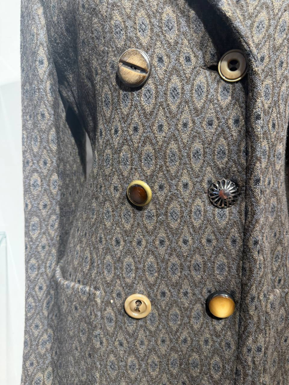 CAPPOTTO MALIPARMI IN LANA DOPPIOPETTO TG 44