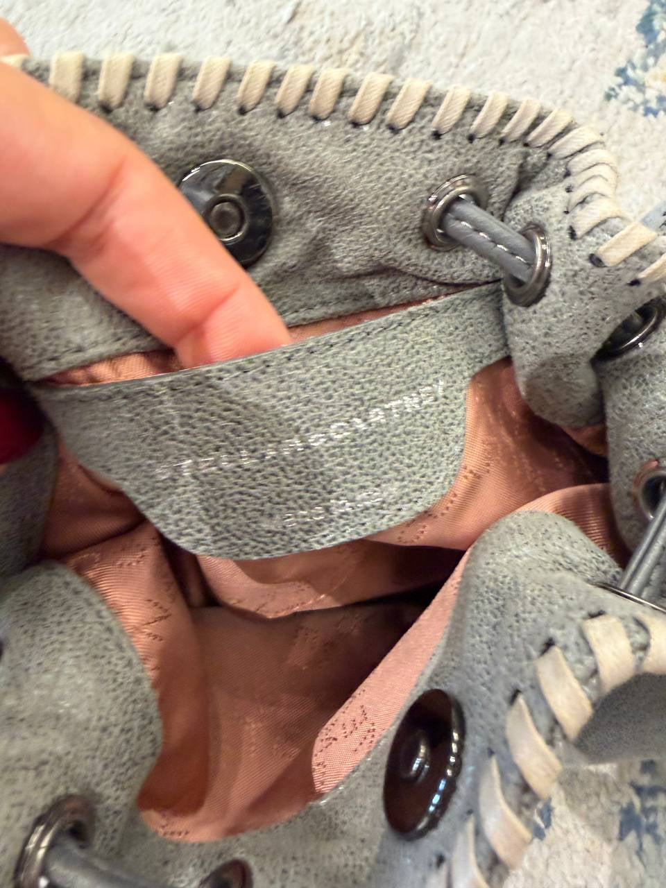 SECCHIELLO STELLA MCCARTNEY FALABELLA GRIGIO
