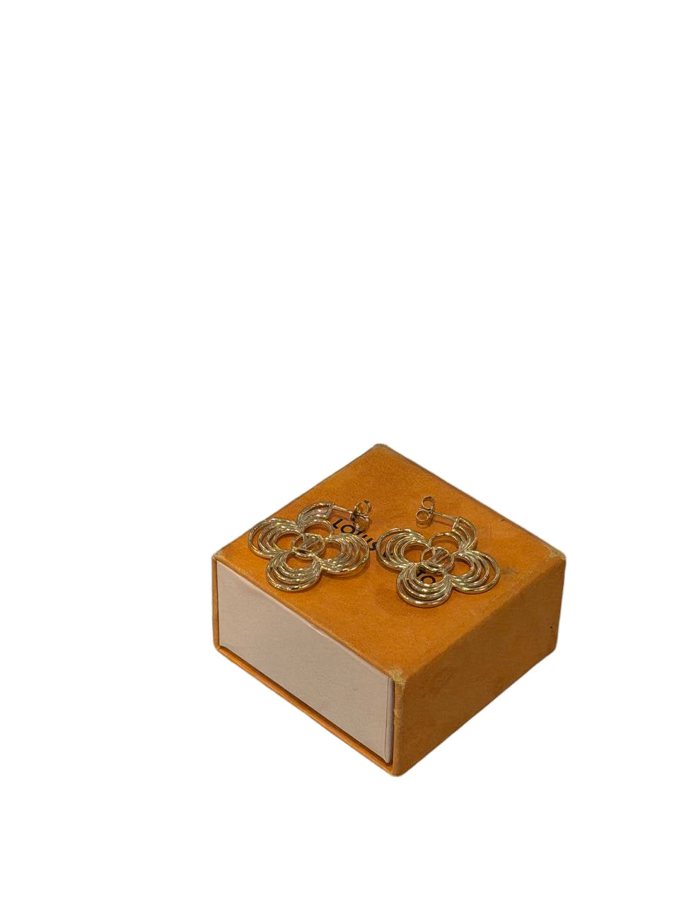 ORECCHINI LOUIS VUITTON FLOWER DORATI