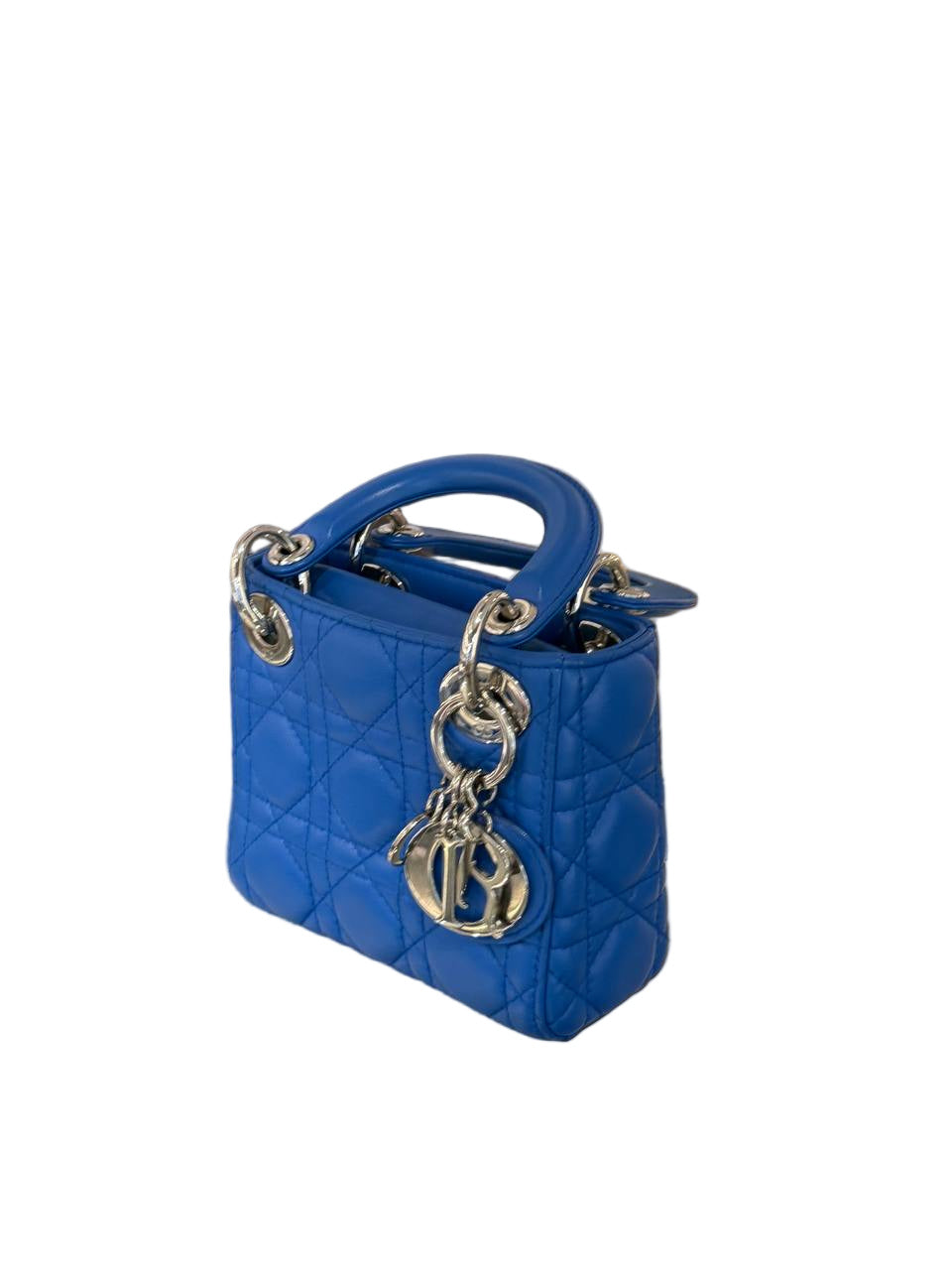 MICRO LADY DIOR BLU ELETTRICA