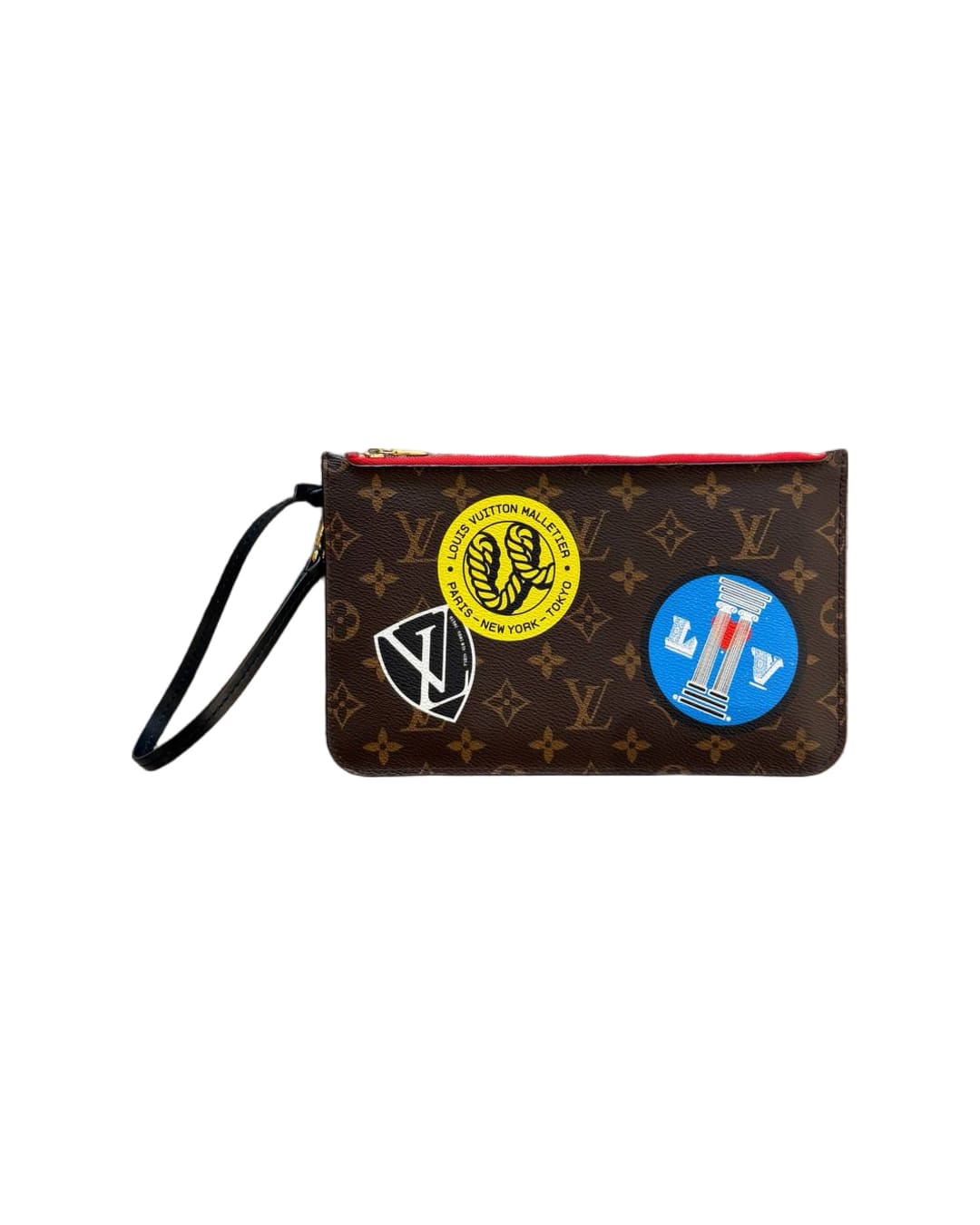 POCHETTE PIATTA LOUIS VUITTON MONOGRAM WORLD TOUR LIMITED EDITION