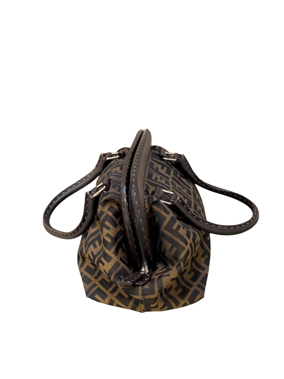 BORSA FENDI ZUCCA CANVAS E PELLE