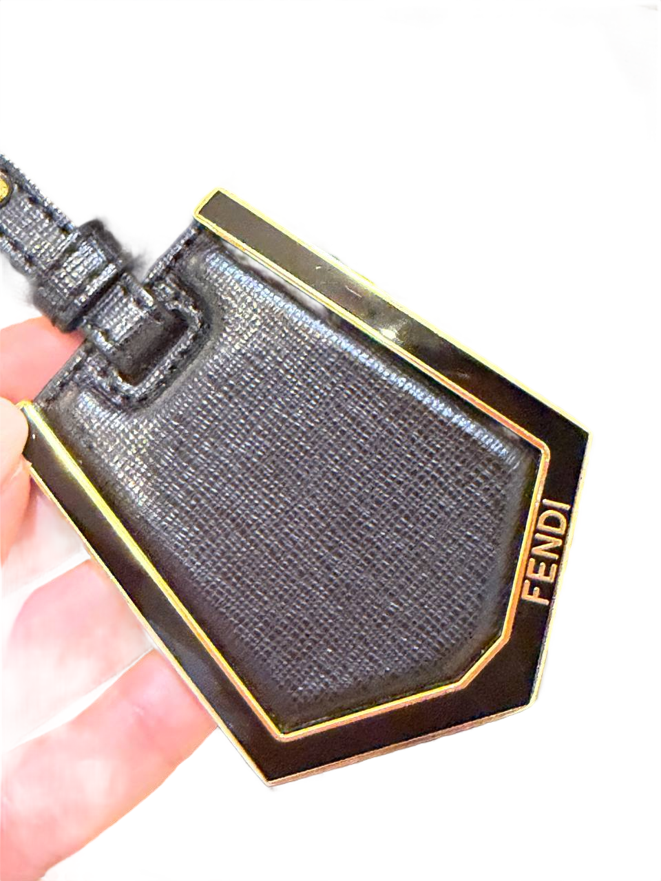 FENDI 2JOURS MEDIA NERA METALLERIA