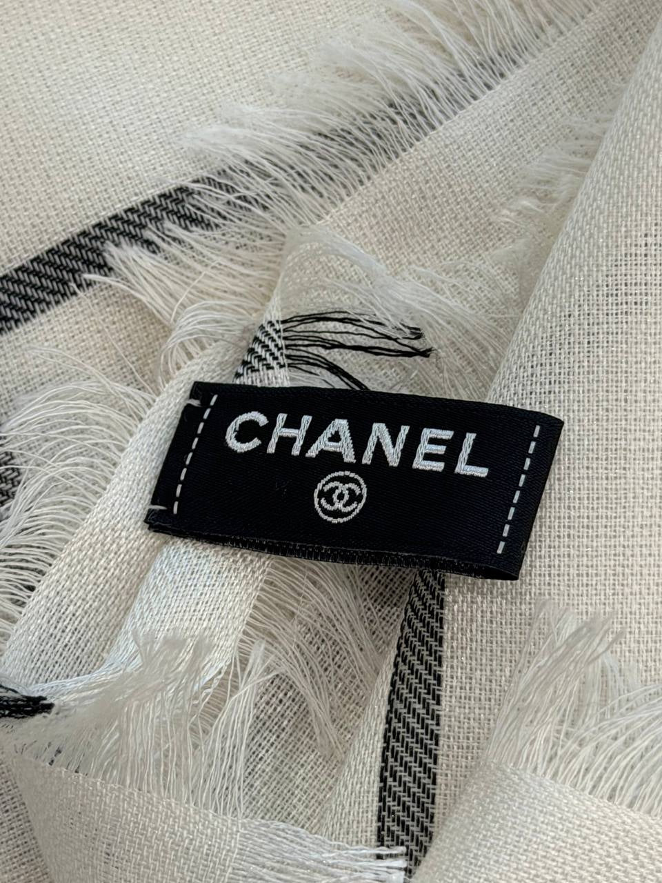 STOLA CHANEL SETA CASHMERE RUE CAMBON MULTICOLOR