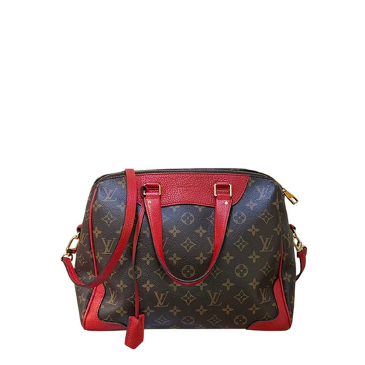 RETIRO LOUIS VUITTON MONOGRAM RIFINITURE ROSSE