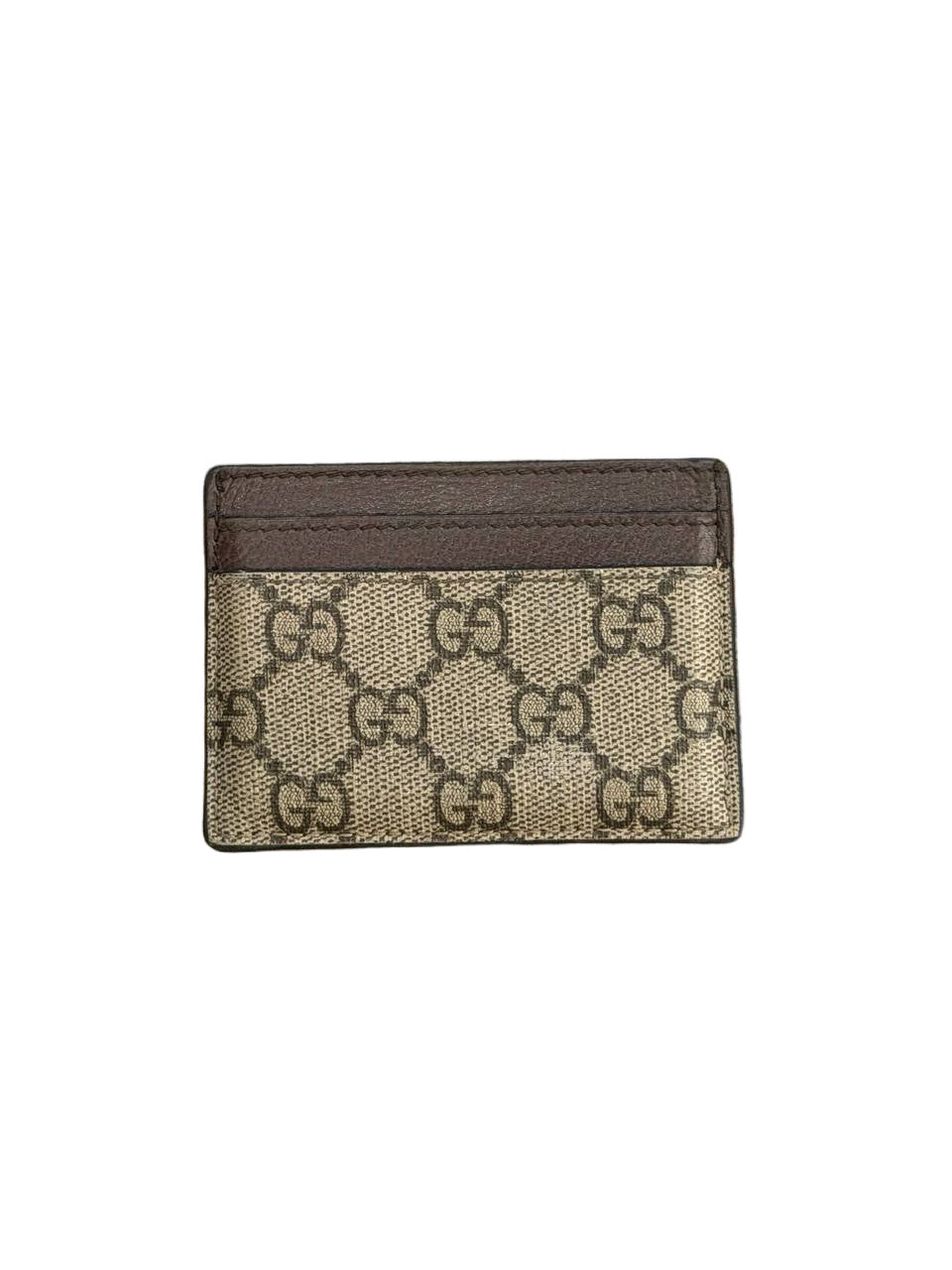 PORTACARTE GUCCI OPHIDIA GG SUPREME CON SCATOLA