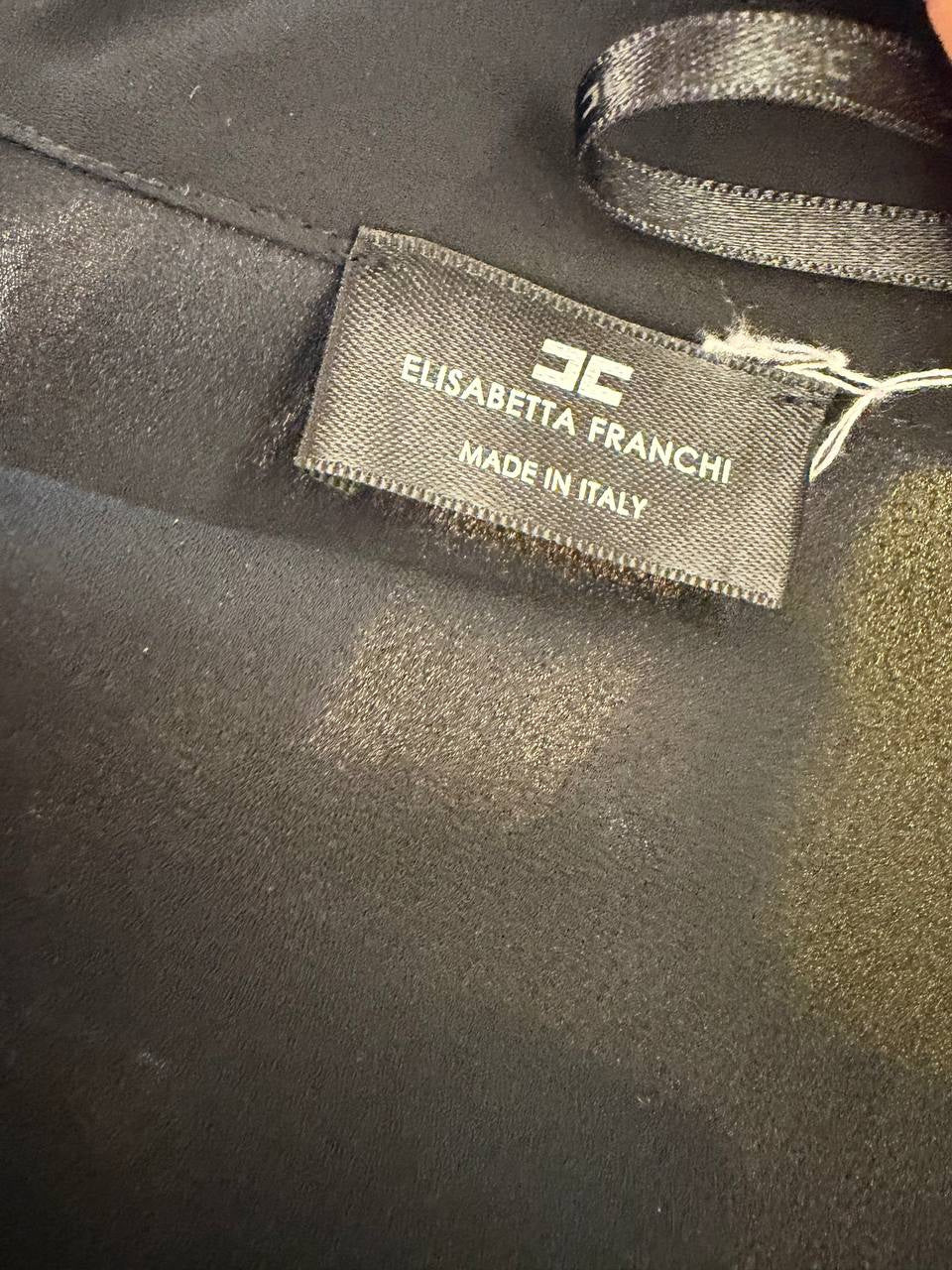 BODY CAMICIA ELISABETTA FRANCHI NERO Tg 44