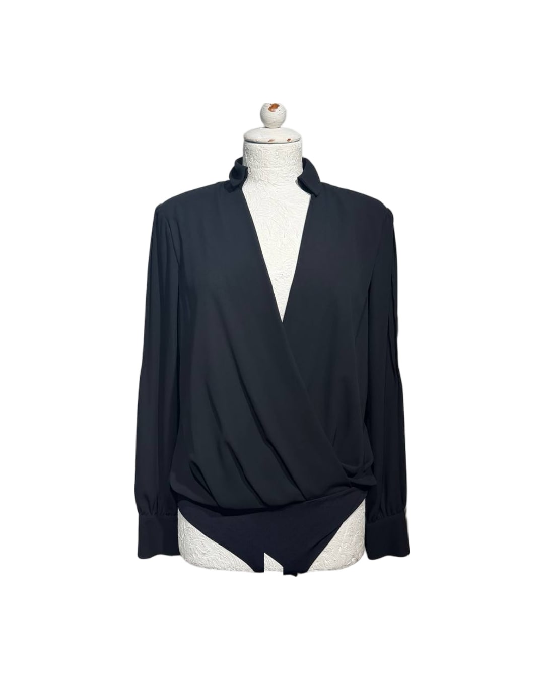 BODY CAMICIA ELISABETTA FRANCHI NERO Tg 44