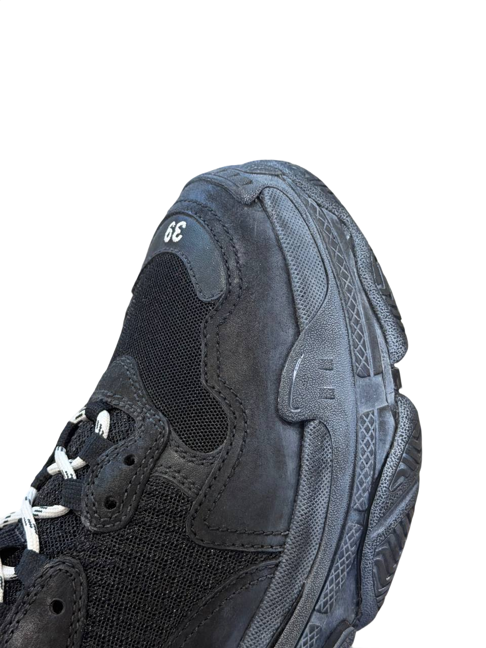 SNEAKERS BALENCIAGA TRIPLE S NERE Nr 39