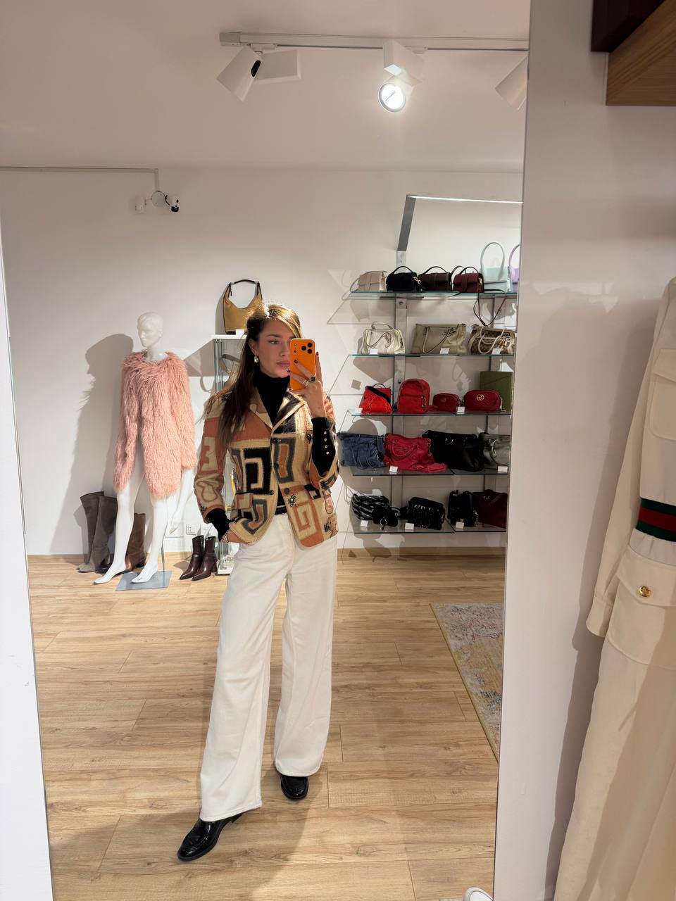 GIACCA ETRO MILANO SETA PATCHWORK RICAMATA Tg 42