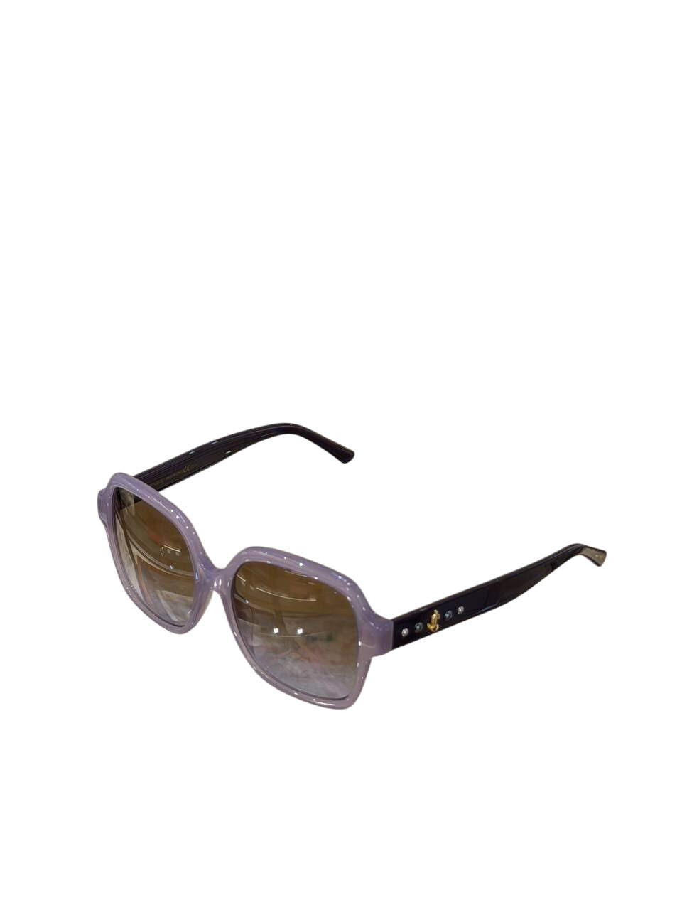JIMMY CHOO OCCHIALI DA SOLE OVERSIZE LILLA