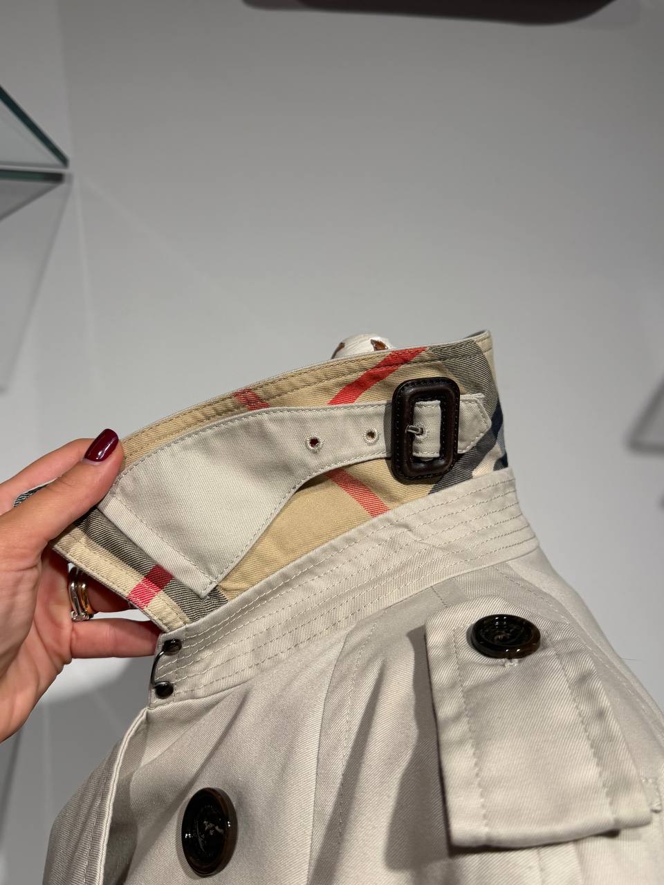 IMPERMEABILE BURBERRY UOMO CON GILET RIMOVIBILE Tg 48