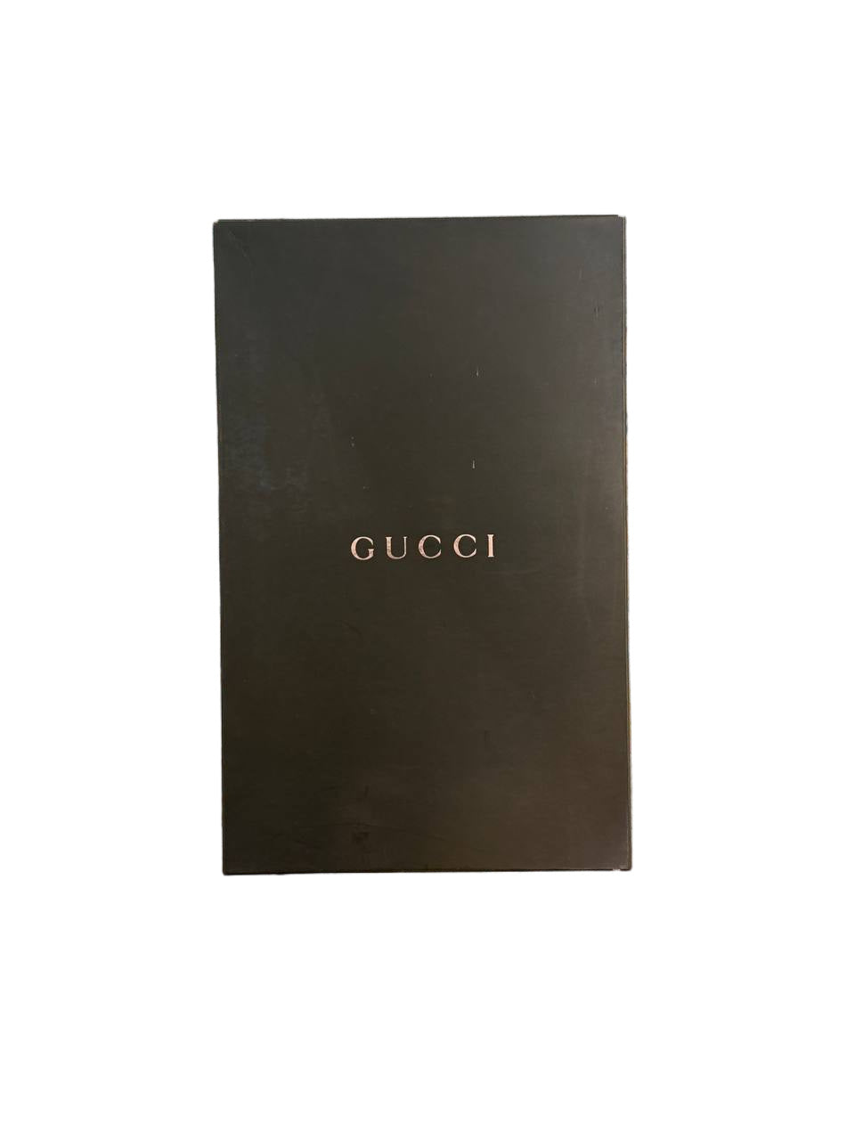 STIVALI GUCCI STILE CAMPEROS PELLE CUOIO PUNTA SCURA Nr 39.5
