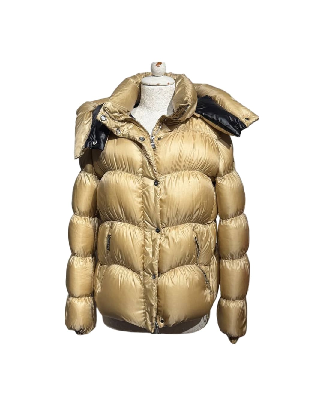 PIUMINO SHINY ULTRALIGHT ADD BEIGE/ORO ORO Tg 40