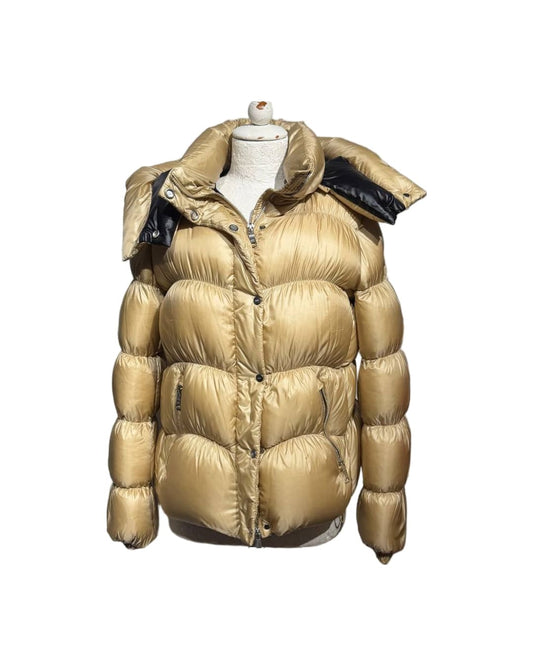 PIUMINO SHINY ULTRALIGHT ADD BEIGE/ORO ORO Tg 40