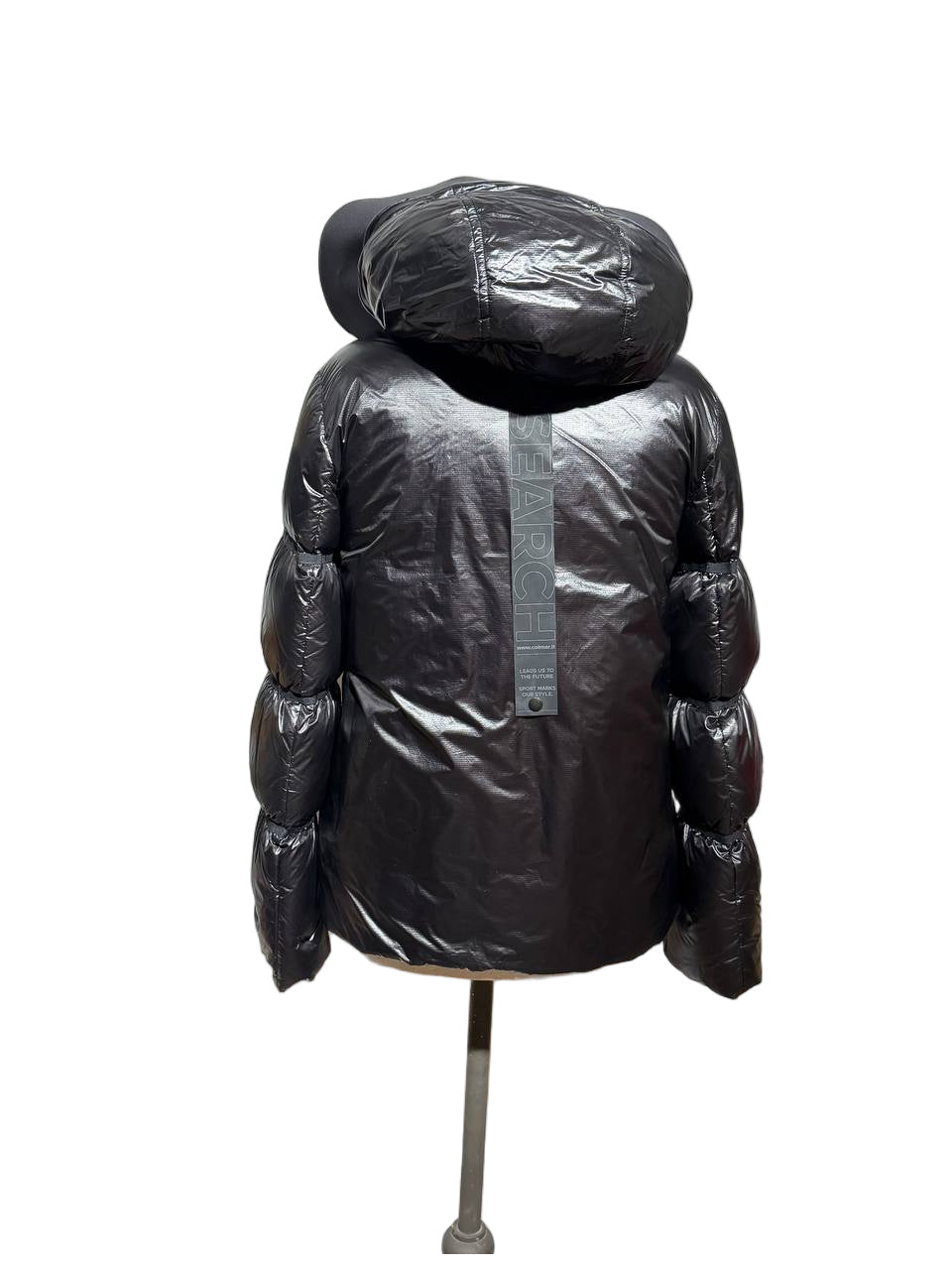 PIUMINO COLMAR ORIGINALS NERO CON CAPPUCCIO Tg 42