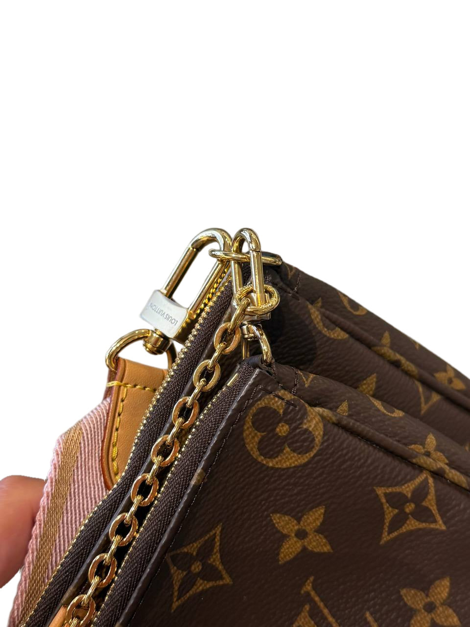 MULTIPOCHETTE LOUIS VUITTON MONOGRAM TRACOLLA ROSA