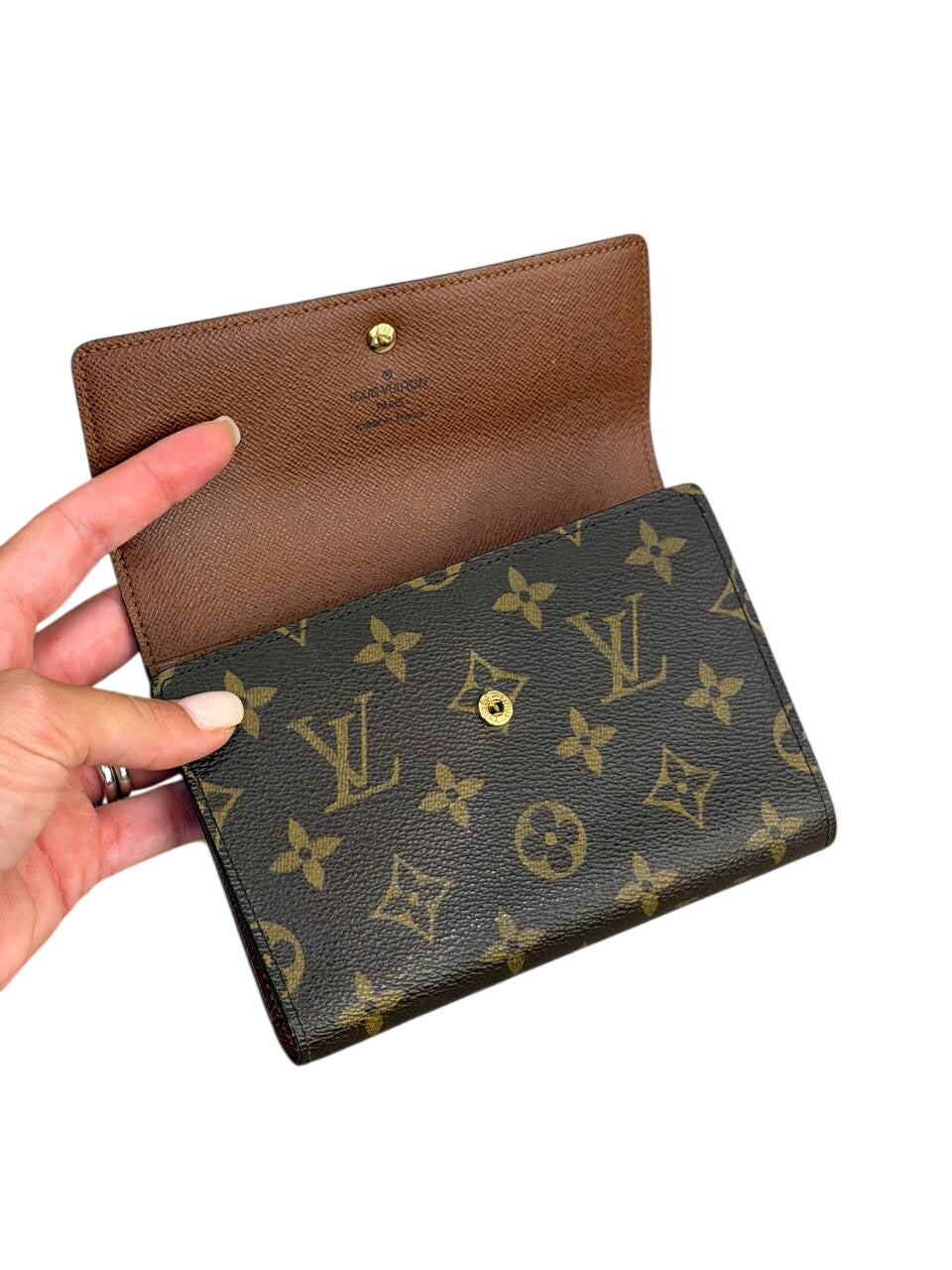 PORTAFOGLIO TRESOR LOUIS VUITTON  MONOGRAM