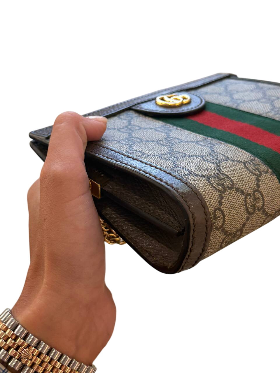 GUCCI OPHIDIA MINI BORSA A TRACOLLA GG
