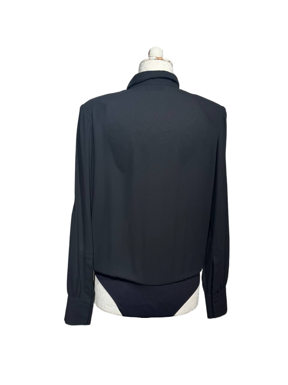 BODY CAMICIA ELISABETTA FRANCHI NERO Tg 44