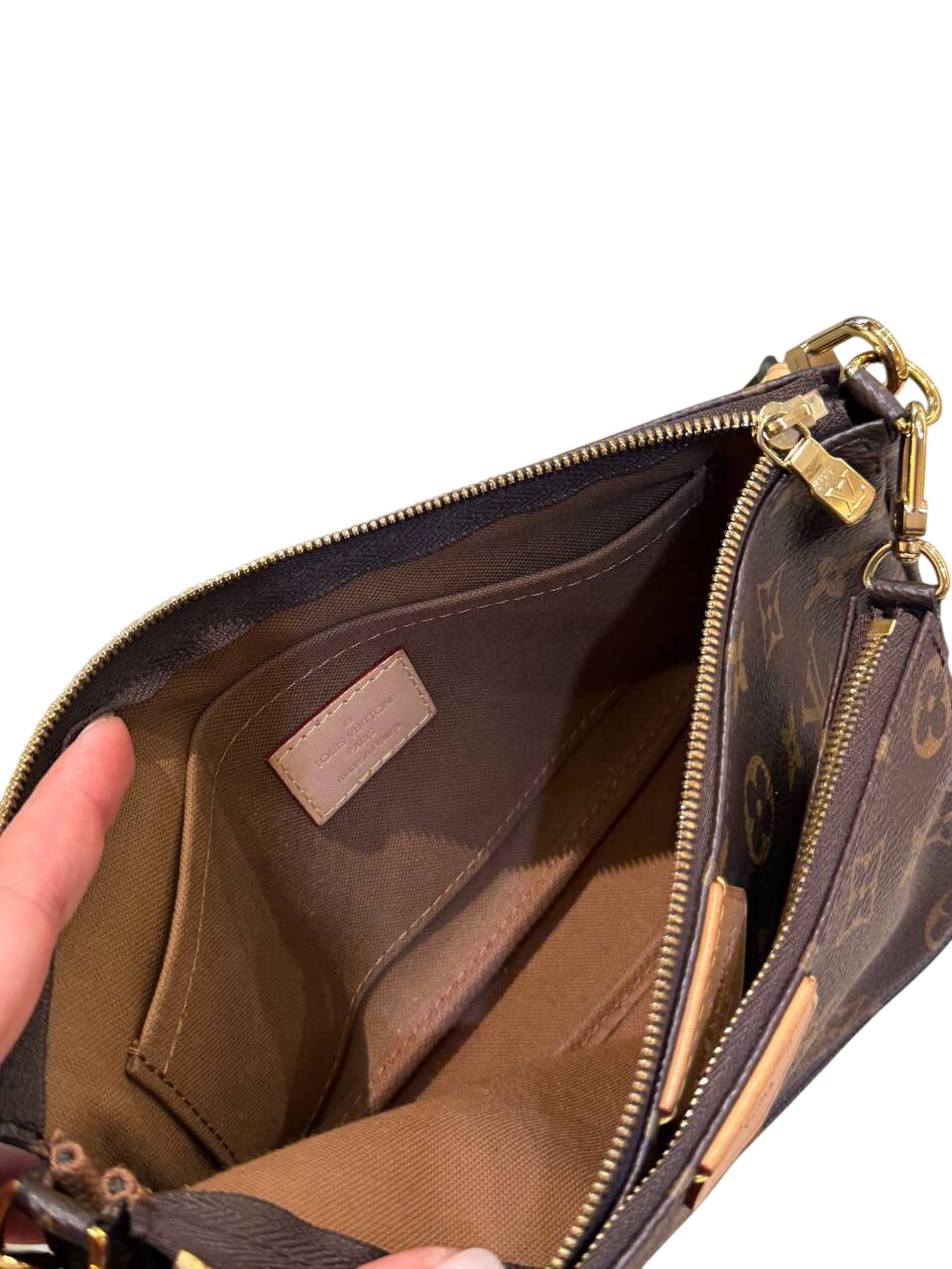 MULTI POCHETTE LOUIS VUITTON TRACOLLA VERDE