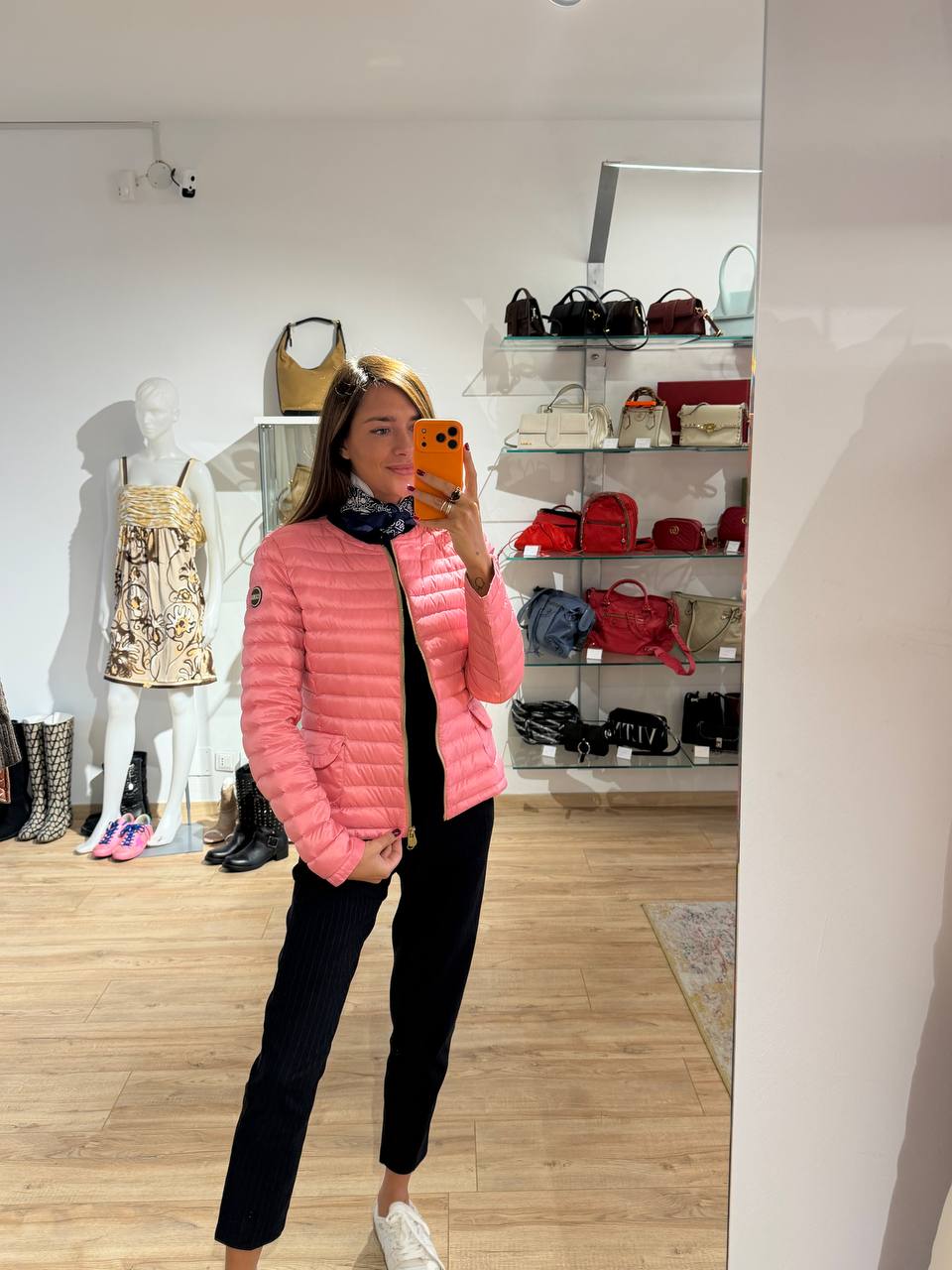 PIUMINO COLMAR ROSA ULTRALEGGERO Tg 46