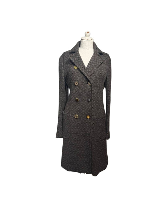 CAPPOTTO MALIPARMI IN LANA DOPPIOPETTO TG 44