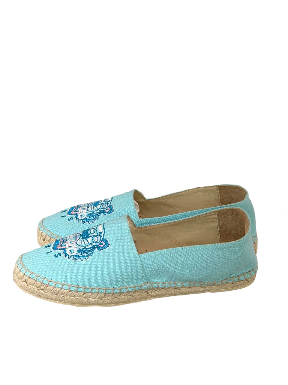 ESPADRILLAS KENZO PARIS TELA TURCHESE Nr 41
